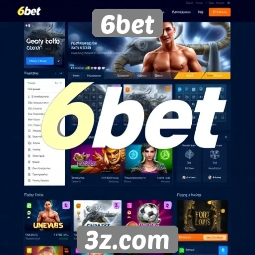 Avaliação da interface do usuário do site 6bet